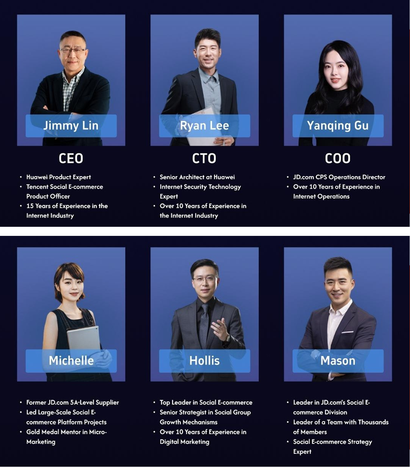 pasukan pengurusan aplikasi Mova dibina oleh bekas pasukan teknologi Huawei, menjamin kestabilan dan keselamatan sistem